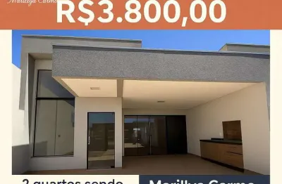 Casa com 2 quartos para alugar na rua lisboa, jardim imperial, luís eduardo magalhães por r$ 3.800 por dia
