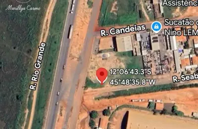 Terreno em condomínio fechado à venda na br 020, santa cruz, luís eduardo magalhães por r$ 817.830