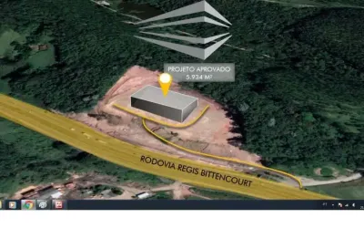 Terreno comercial à venda na rodovia régis bittencourt, potuverá, itapecerica da serra, 23 m2 por r$ 8.000.000