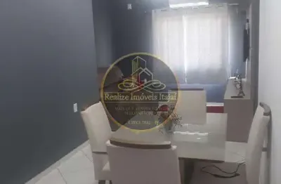 Apartamento mobiliado com 2 dormitórios, 80 m² por r$ 320.000,00 - santa regina - itajaí/sc