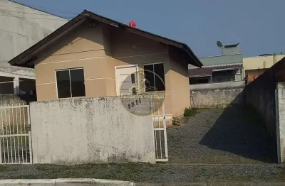 Casa sozinha com terreno 2 dormitórios à venda, 47 m² por r$ 430.000,00 - santa regina - itajaí/sc