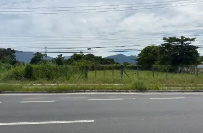 Área frente a pista principal para locação no porto novo em caraguatatuba