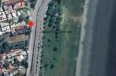 Área frente mar para venda na praia das palmeiras em caraguatatuba