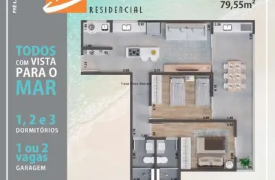 Apartamento com 1 quarto à venda na Praia das Palmeiras, Caraguatatuba 