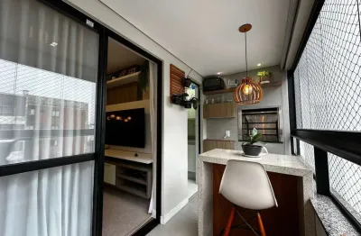 Apartamento Mobiliado à Venda em Joinville - Bairro Glória - Suíte + 1 Dormitório - 1 Vaga de Garagem