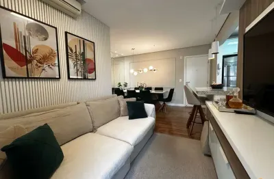 Apartamento mobiliado à venda em joinville - bairro glória - suíte + 1 dormitório - 1 vaga de garagem