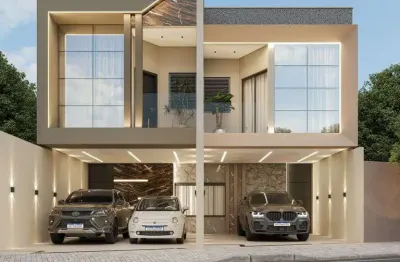 Duplex moderno no bairro Cidade Nova com piscina e espaço gourmet