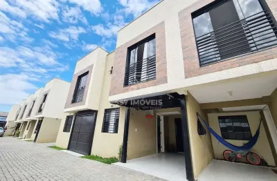 Sobrado duplex em condomínio fechado no alto boqueirão, 03 quartos (01 suíte)