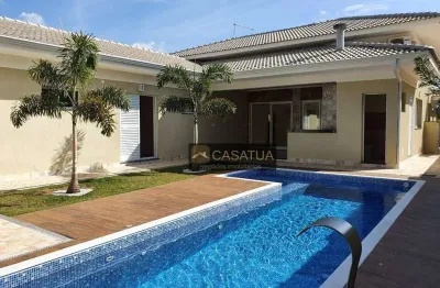 Casa com 3 dormitórios à venda, 323 m² por r$ 3.800.000,00 - condomínio porto atibaia - atibaia/sp