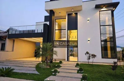 Casa com 3 dormitórios à venda, 216 m² por r$ 1.980.000,00 - condomínio altos da floresta - atibaia/sp