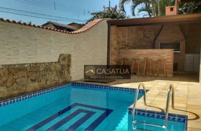 Casa com 2 dormitórios, 146 m² - venda por r$ 1.200.000 ou aluguel por r$ 5.650/mês - jardim paulista - atibaia/sp