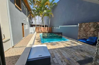 Casa com 3 dormitórios para alugar, 200 m² por r$ 5.200,00/mês - cidade satélite - atibaia/sp