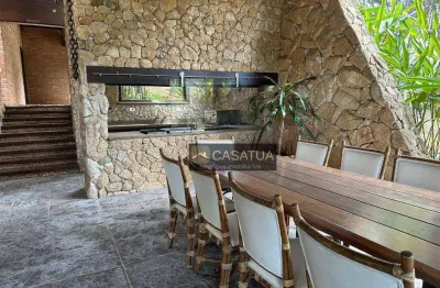 Casa com 4 dormitórios à venda, 698 m² por r$ 8.000.000 - vila santista - atibaia/sp