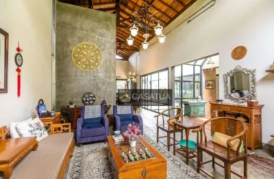Casa com 4 dormitórios à venda, 584 m² por r$ 3.290.000,00 - condominio porto atibaia - atibaia/sp