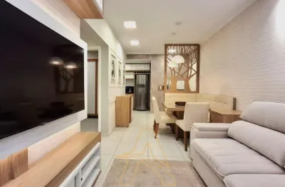 Apartamento mobiliado com 2 dormitórios no bairro salto do norte