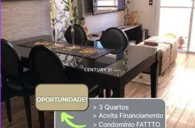 Apartamento com 3 dormitórios à venda, 73 m² por r$ 690.000,00 - tamboré - barueri/sp