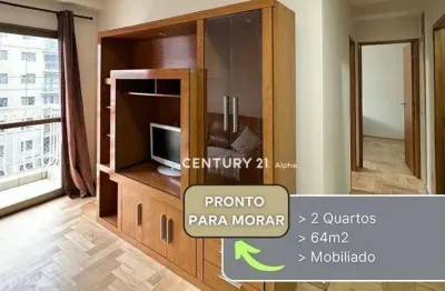 Apartamento com 2 dormitórios para alugar, 64 m² por r$ 6.500,00/mês - alphaville industrial - barueri/sp