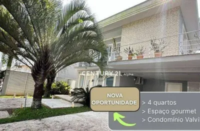 Casa com 4 dormitórios, 350 m² - venda por r$ 2.550.000,00 ou aluguel por r$ 14.900,00/mês - valville 1 - santana de parnaíba/sp