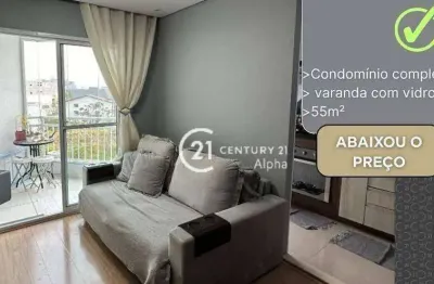 Apartamento 2 quartos com suíte e varanda no piemonte residencial club, barueri