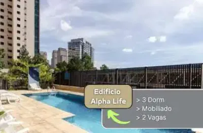 Apartamento com 3 dormitórios para alugar, 90 m² - empresarial 18 do forte - barueri/sp