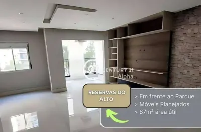 Apartamento com 3 dormitórios à venda, 87 m² por r$ 860.000,00 - reserva do alto - barueri/sp