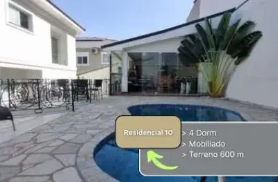 Casa com 4 dormitórios para alugar, 600 m² por r$ 26.020,00/mês -  alphaville - santana de parnaíba/sp
