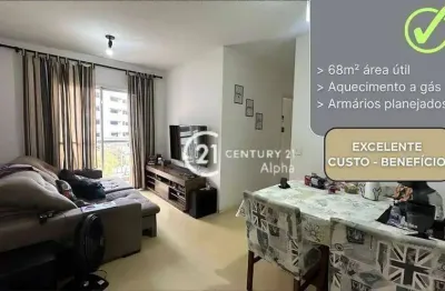 Apartamento com 3 dormitórios à venda, 68 m² por r$ 427.000,00 - condomínio alphaview - barueri/sp