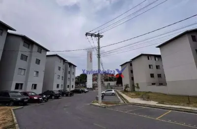 Apartamento com 2 dormitórios à venda, 45 m² por r$ 165.000,00 - botafogo (justinópolis) - ribeirão das neves/mg