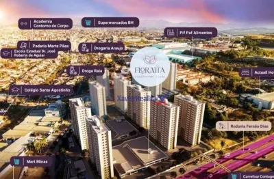 Apartamento residencial à venda, jardim riacho das pedras, contagem - ap0116.