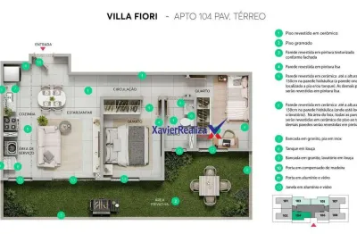 Apartamento garden com 2 dormitórios à venda, 45 m² por r$ 500.000,00 - alípio de melo - belo horizonte/mg