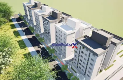 Apartamento com 2 dormitórios à venda, 46 m² por R$ 245.000,00 - Bandeirinhas - Betim/MG