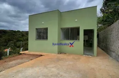 Casa com 2 dormitórios à venda, 60 m² por r$ 270.000 - vila maria regina - juatuba/minas gerais