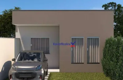 Casa com 2 dormitórios à venda, 55 m² por r$ 270.000 - mangabeiras - mateus leme/mg