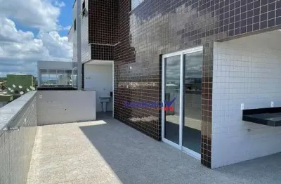 Cobertura com 3 dormitórios à venda, 127 m² por R$ 840.000 - Fonte Grande - Contagem/MG