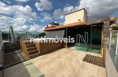Cobertura com 3 quartos para alugar na Rua Diametral, Sagrada Família, Belo Horizonte