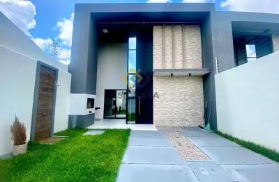 Casa para venda em eusébio, tamatanduba, 3 dormitórios, 2 suítes, 1 banheiro, 3 vagas