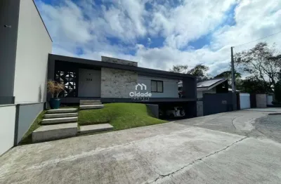 Casa com 3 quartos à venda na nelson leopoldo driessen, 279, barra do rio cerro, jaraguá do sul por r$ 2.050.000