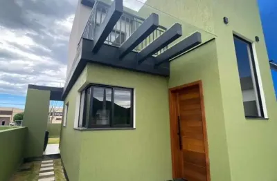 Sobrado para locação em garopaba, encatada, 3 dormitórios, 2 banheiros, 2 vagas