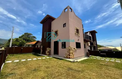 Sobrado para Locação em Garopaba, Areias do Macacu, 3 dormitórios, 3 suítes, 3 banheiros, 1 vaga