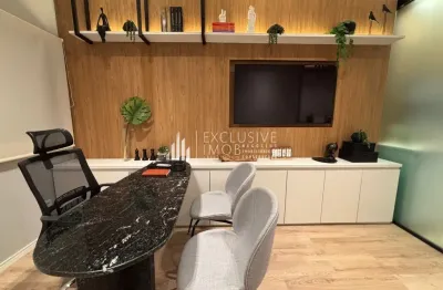 Vendo sala comercial mobiliada - ed síntese plaza - umarizal - excelente acabamento
