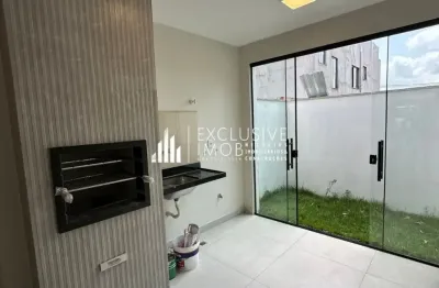 Vendo casa térrea - 03 quartos - churrasqueira - excelente acabamento - condomínio completo - área gourmet