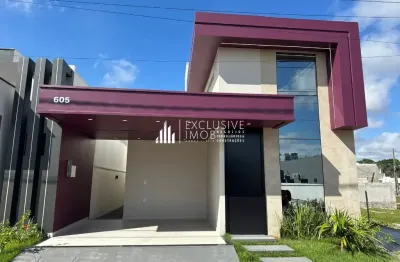 Vendo excelente casa no condomínio porto marina - 3 quartos - fino acabamento - pé direito duplo