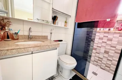 Vendo apartamento com 88m2 bem localizado - andar alto - 02 suítes - escritório -