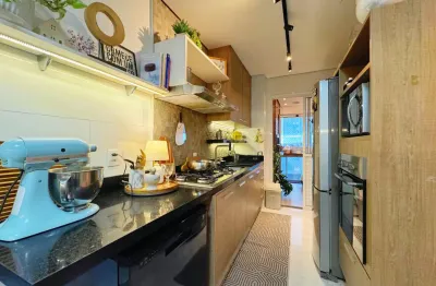 Vendo apartamento mobiliado no ed torres liberto - 03 suítes - vista baía - varanda gourmet - 02 vagas