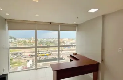 Alugo sala comercial no parque office - vista para augusto montenegro- ampla - excelente localização