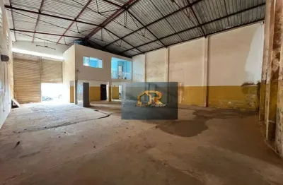 Galpão para alugar, 286 m² por r$ 5.500,00/mês - jardins - bragança paulista/sp