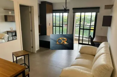 Studio com 1 dormitório para alugar, 41 m² por r$ 3.000,00/mês - jardim do sul - bragança paulista/sp