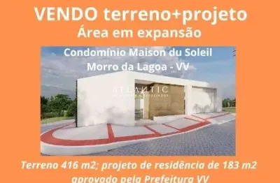 Terreno em condomínio fechado à venda no Morro da Lagoa, Vila Velha 