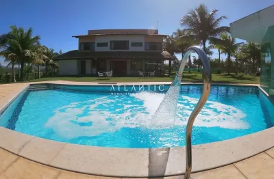 Casa mansão com 5 quartos suítes à venda, 696 m² - ipiranga - guarapari/es