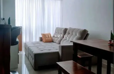 Apartamento com 1 dormitório à venda, 45 m² - itapuã - vila velha/es